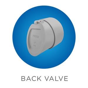 BACK VALVE POWER 4 IN